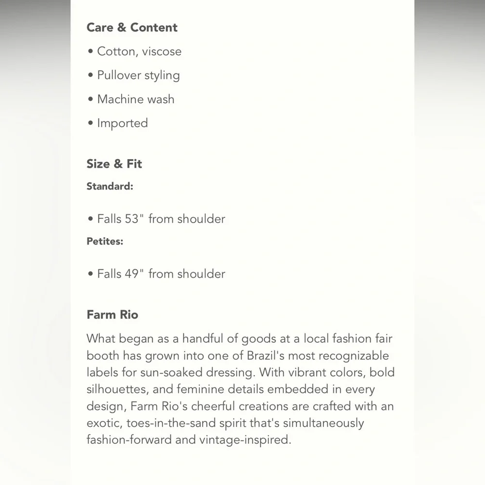 Farm Rio Dress - Picture 2 of 6